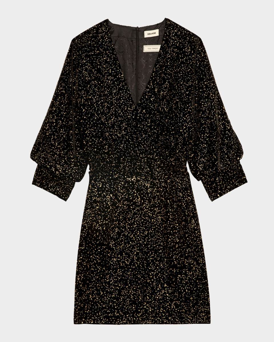 Rosli Glitter Dots Mini Dress
